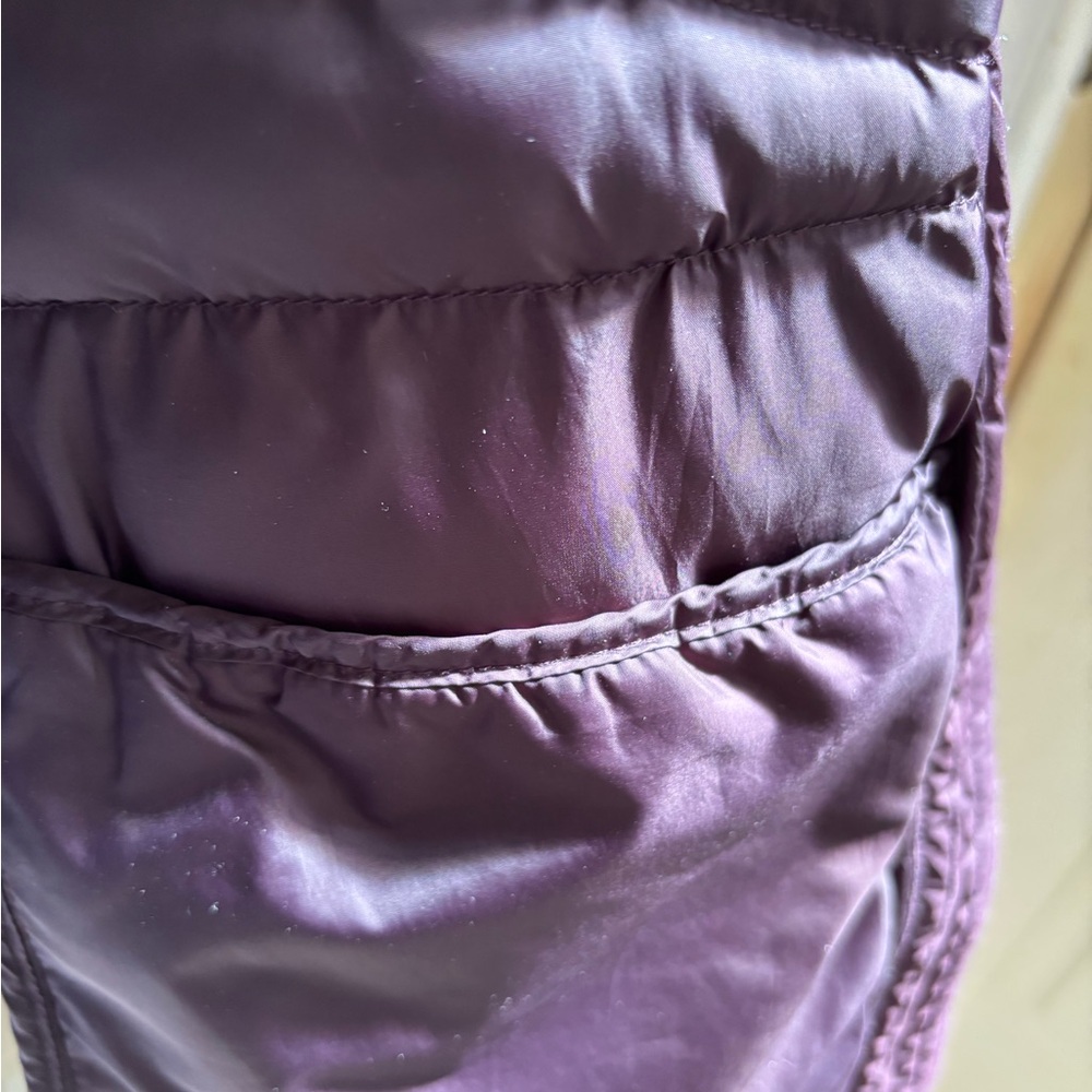 Women's Purple Puffer Jacket - Picture 5 of 8